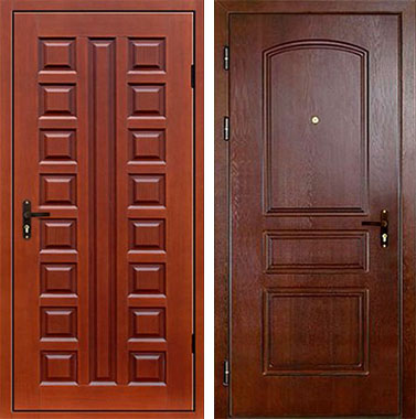 Стальная Дверь МДФ с шумоизоляцией №21 МДФ с двух сторон