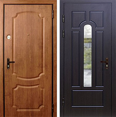 Стальная Дверь МДФ с шумоизоляцией №23 МДФ с двух сторон