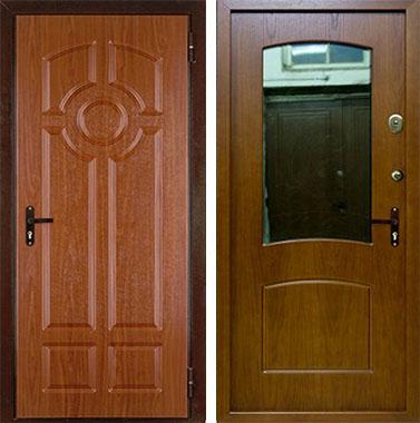 Стальная Дверь МДФ с шумоизоляцией №26 с двух сторон