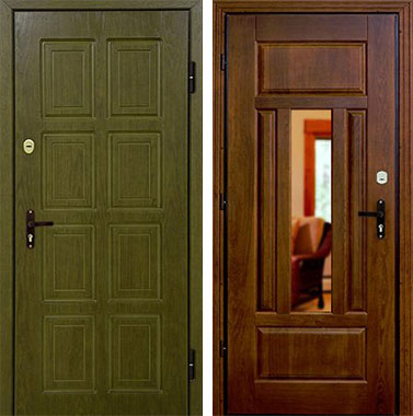 Стальная Дверь МДФ с шумоизоляцией №37 с двух сторон