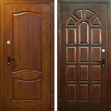 Стальная Дверь МДФ с шумоизоляцией №48  с двух сторон